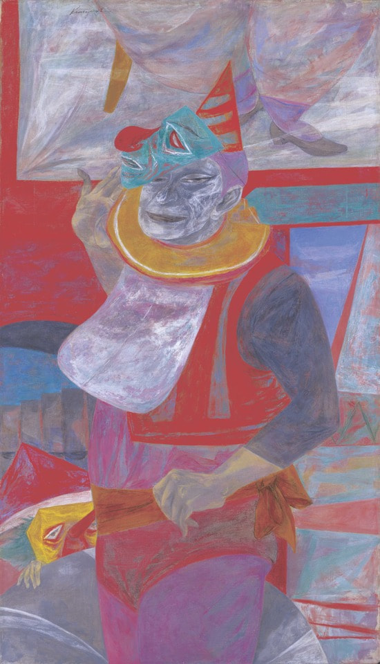 《ミスター・エース》1952年・国吉康雄作