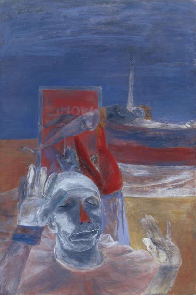 《夢》1948年・国吉康雄作