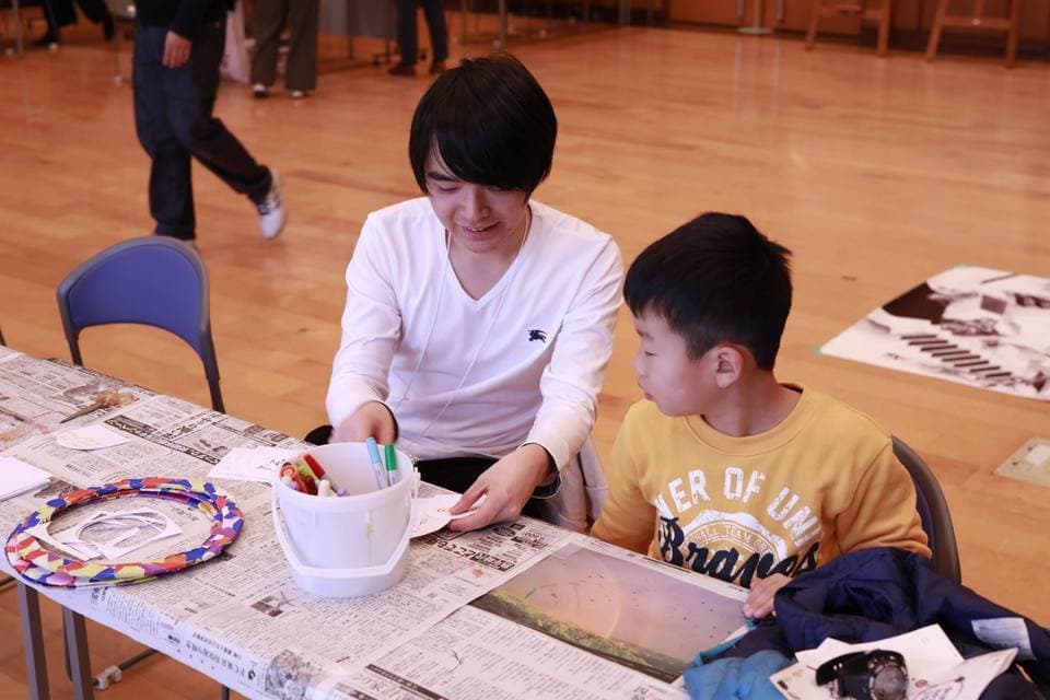 説明を受け鱗を作成